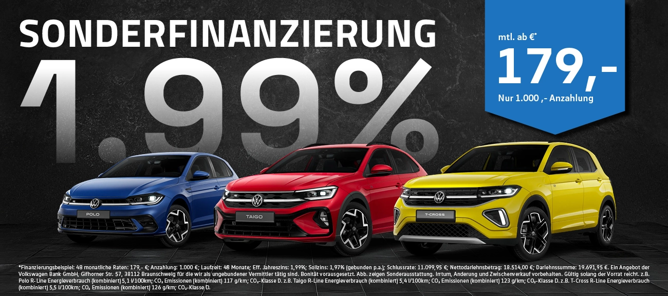 1,99 Sonderfinanzierung